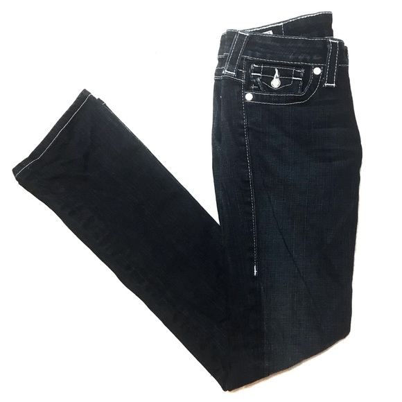 True Religion Billy Swarovski Crystal Pave Jeans - Picture 1 of 8